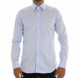 CAMICIA TINTA UNITA AZZURRO